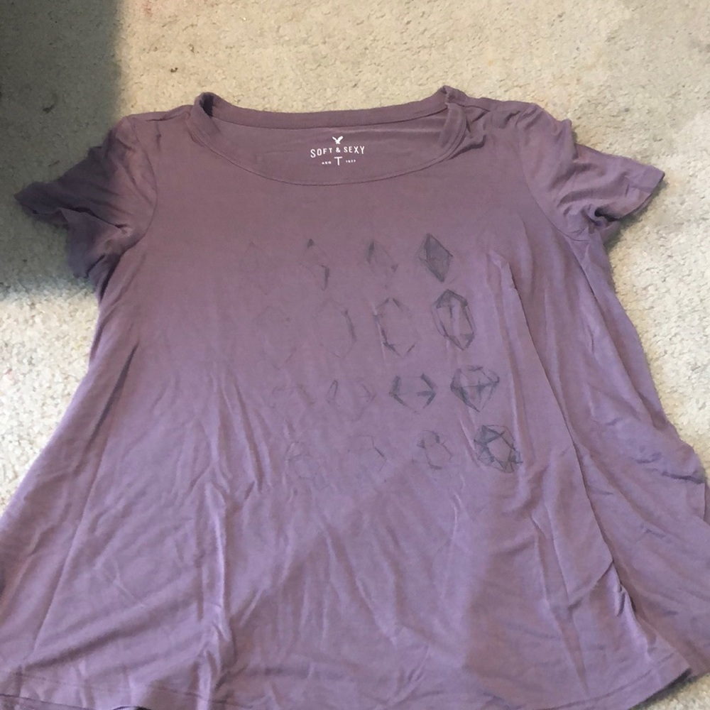 Purple shirt